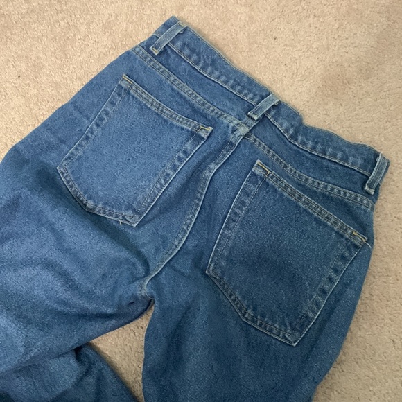 American Apparel high rise medium wash jeans - Picture 4 of 6